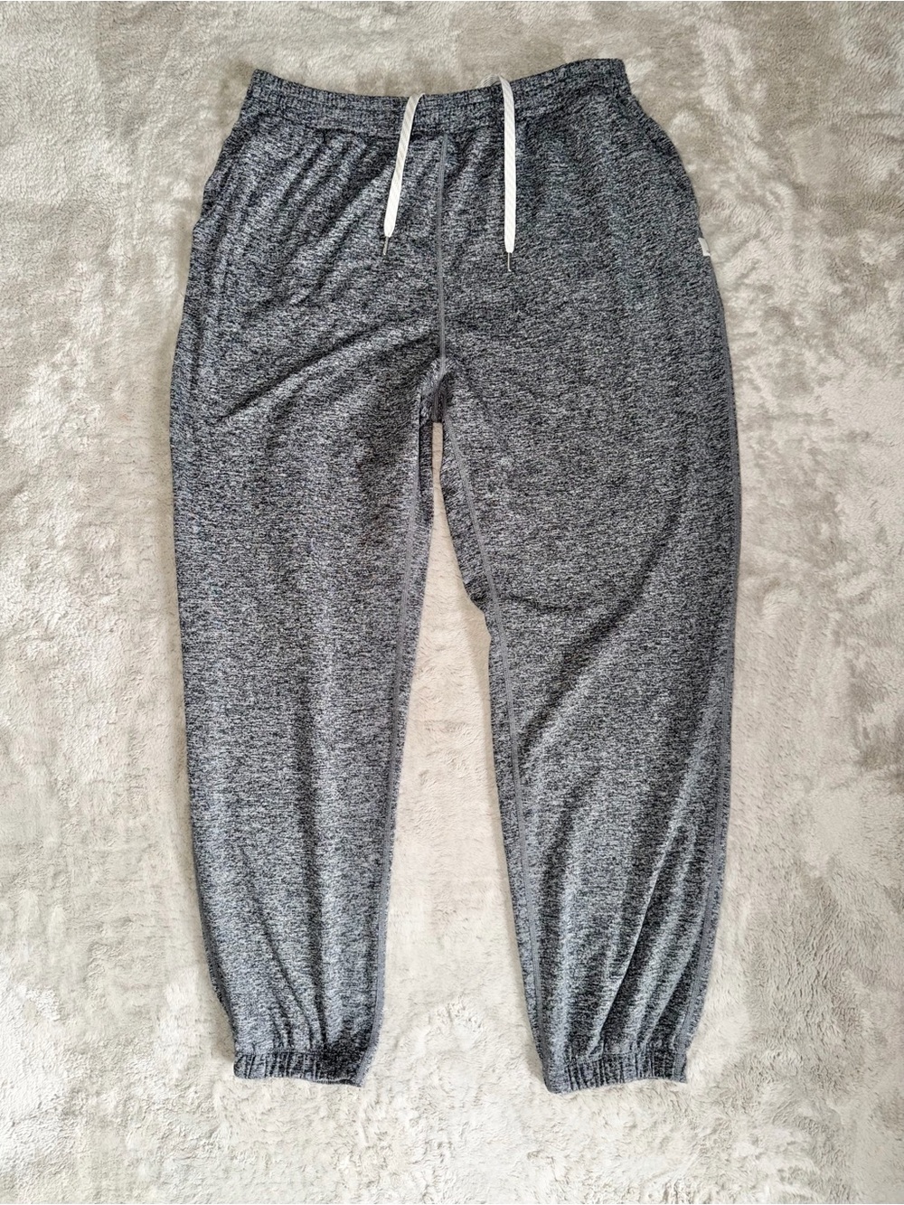 Vouri Women’s Boyfriend Jogger Sweatpants Heather Gray Size Medium Relaxed Fit